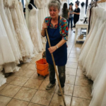 My Fiancée Shoved a 60-Year-Old Cleaning Lady Out of a Bridal Boutique Not Knowing She Was My Mother – My Last Words Came at the Altar Two Days Later