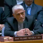 Iran says it has ‘one word only’ for America in tense emergency UN Security Council meeting