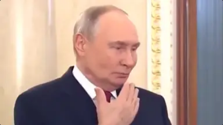 Kremlin accidentally releases now deleted footage of Putin that nobody was meant to see