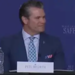 (VIDEO)Trump sparks awkward Pete Hegseth reaction by suggesting Iran attacks were his idea