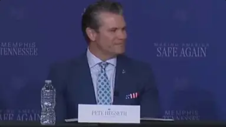 (VIDEO)Trump sparks awkward Pete Hegseth reaction by suggesting Iran attacks were his idea