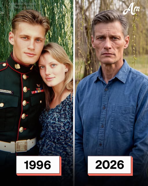 My First Love, a Marine, Vanished – Thirty Years Later, I Saw a Man with His Exact Eyes Waiting at Our Place by a Weeping Willow, and My Heart Stopped