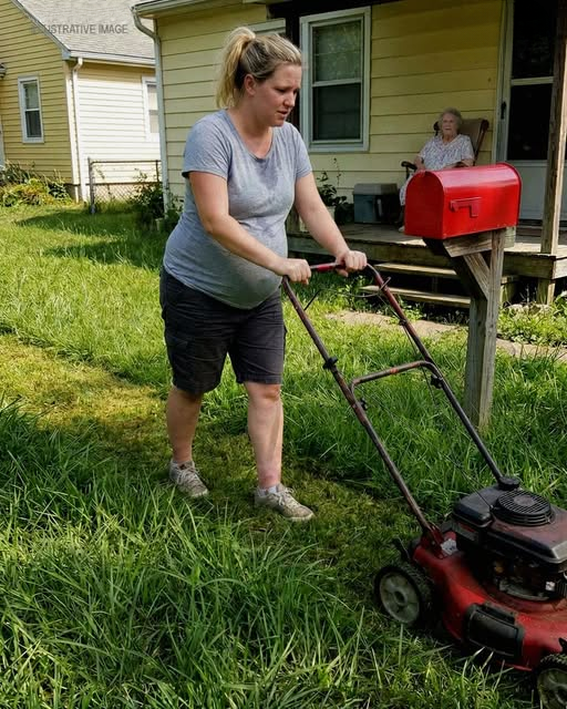 I Mowed the Lawn for the 82-Year-Old Widow Next Door – The Next Morning, a Sheriff Woke Me up with a Request That Made My Blood Run Cold