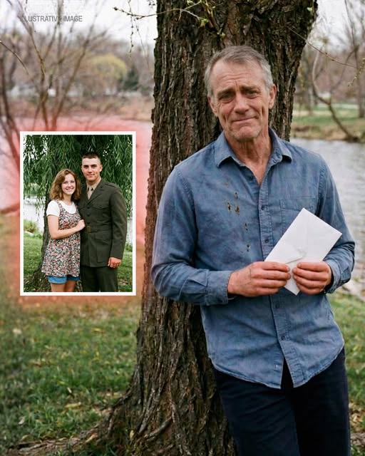 My First Love, a Marine, Vanished – Thirty Years Later, I Saw a Man with His Exact Eyes Waiting at Our Place by a Weeping Willow, and My Heart Stopped