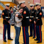 My 14-Year-Old Got Detention for Defending Her Marine Dad – When Four Men in Uniform Walked Into the School, the Entire Building Went Silent