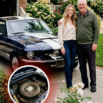 While I Was Reading My Dad’s Eulogy, My Stepmother Sold His Favorite Car – She Turned Pale After Discovering What Was Hidden Under the Spare Tire