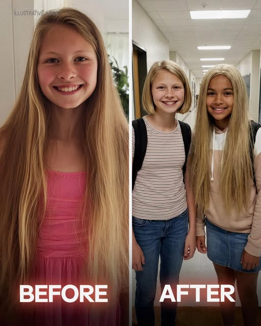 My 12-Year-Old Daughter Cut Off Her Hair for a Girl with Cancer – Then the Principal Called and Said, ‘You Need to Come Now and See What Happened with Your Own Eyes’