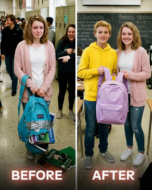 My 14-Year-Old Son Saved Up His Pocket Money to Buy a New Backpack for His Classmate – The Next Day, I Was Called to the Local Office