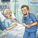 One Day An Old Lady Went To The Doctor