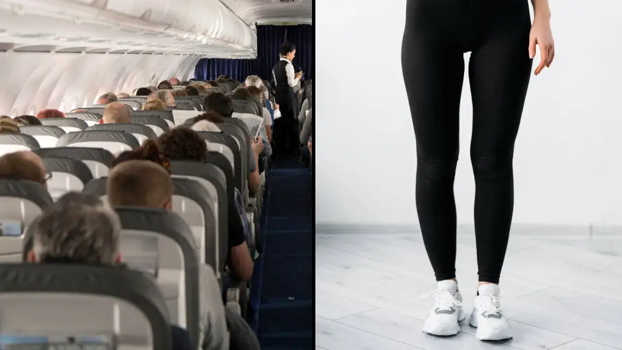 Flight Expert Explains Why You Should Never Wear Leggings On A Plane