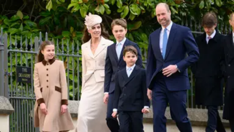 Royal Family member that’s hardly ever seen is spotted at Easter service leaving fans confused
