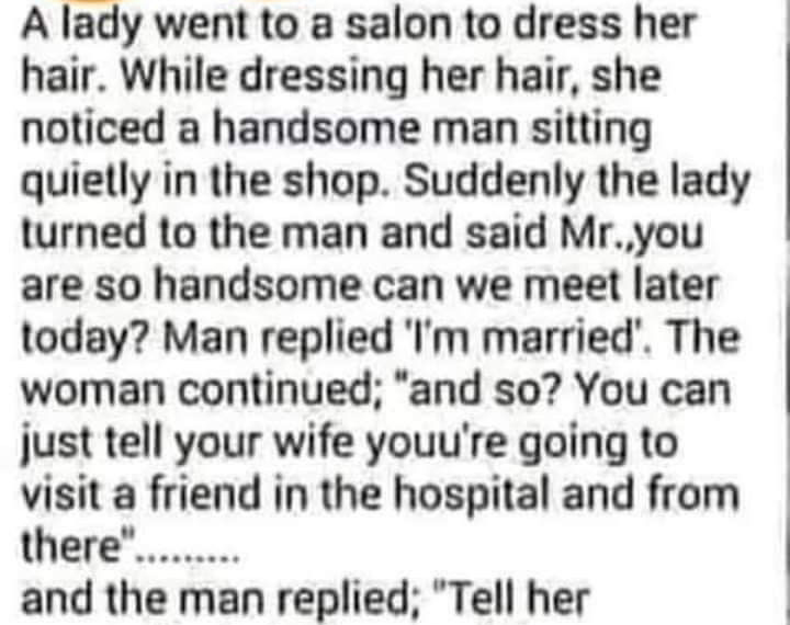 Handsome man and a women