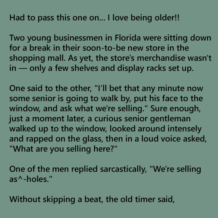 Seniors vs. Smart Mouths — Guess Who Wins!