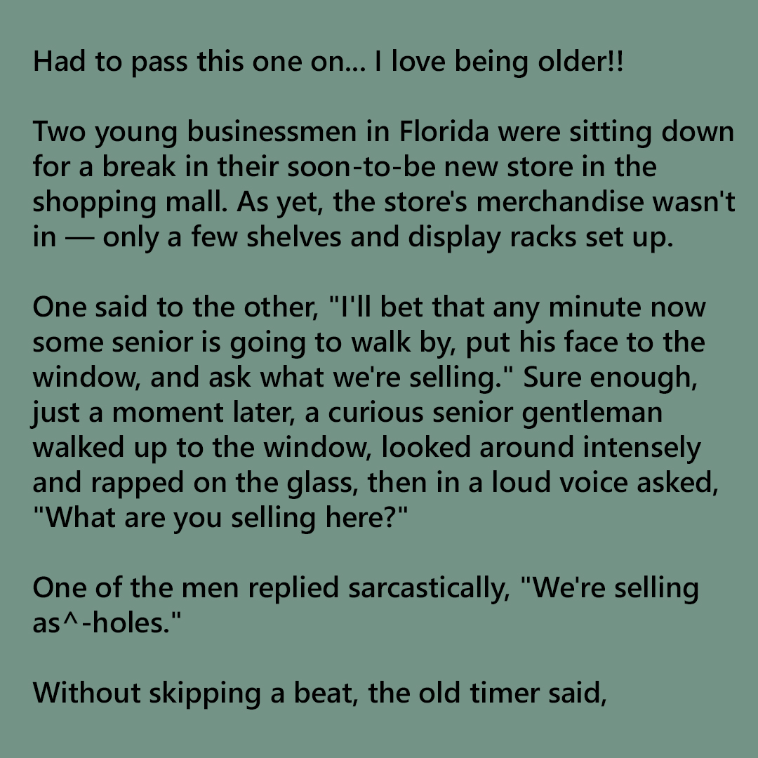 Seniors vs. Smart Mouths — Guess Who Wins!