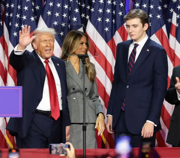Wild conspiracy suggests Trump’s son Barron is a time traveler as baffling photo emerges
