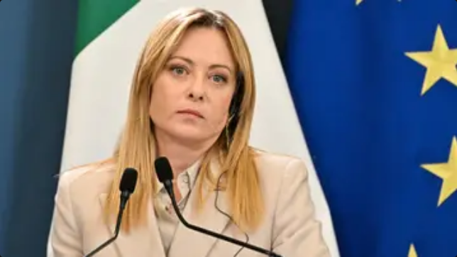Italian Prime Minister Giorgia Meloni shares AI lingerie photo in warning to country