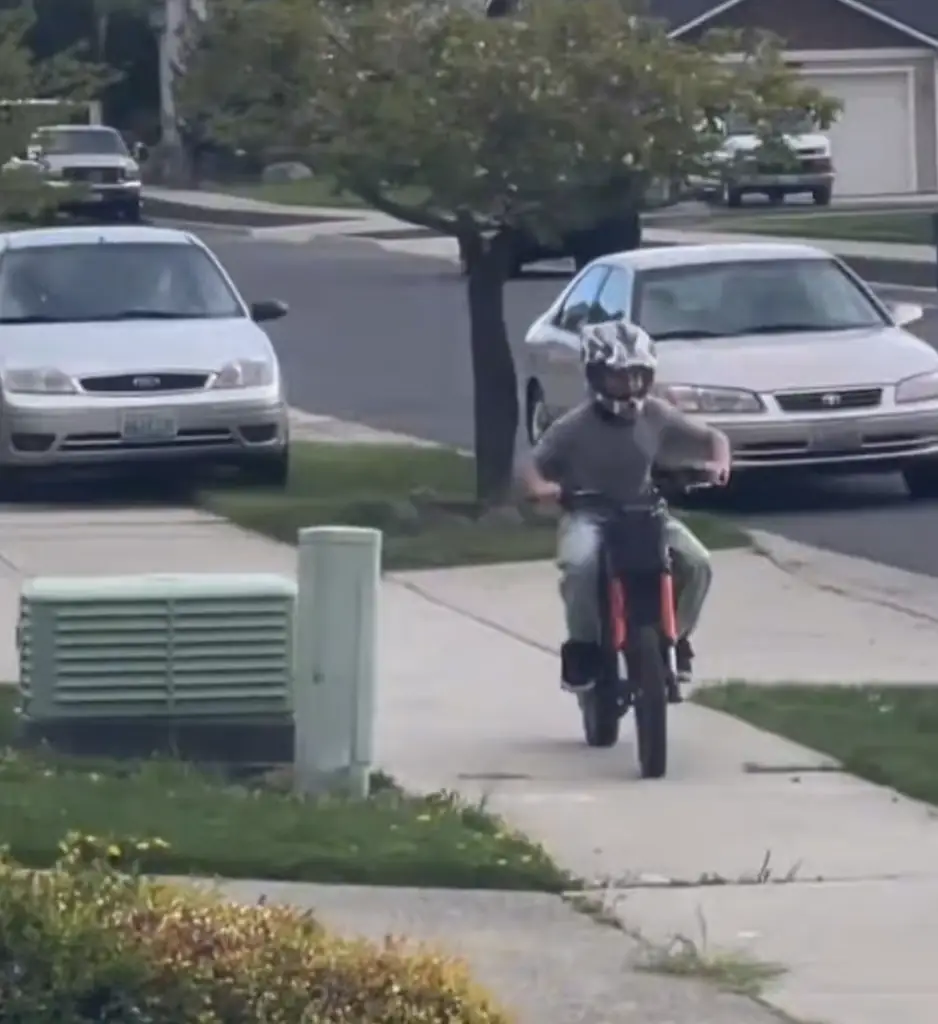 ‘Ford Focus Karen’ suffers instant karma after ‘attempting to chase child on bike in her car’
