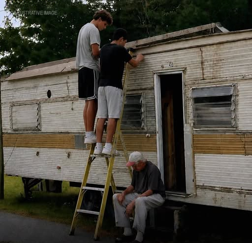 Two Classmates Cared for an Elderly Man Living in a Trailer – One Day, They Got a Call from His Lawyer