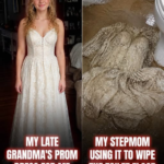 The Day Before My Prom, My Stepmom Used the Dress My Grandma Made for Me to Clean up a Toilet Overflow, Saying ‘I Just Grabbed the Nearest Cloth’ – My Dad’s Next Move Made the Blood Drain from Her Face