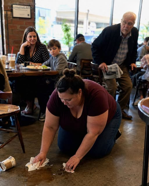 A 7-Year-Old Boy Tripped a Woman in a Restaurant – Then an Elderly Man Leaned Down and Whispered Something That Drained Every Bit of Color From the Boy’s Mother’s Face