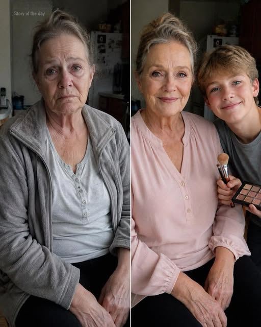 I Did My 70-Year-Old Grandma’s Makeup for Her First Date in 40 Years – My Stepmom Laughed at Us Both, but My Dad Taught Her a Lesson She’d Never Forget