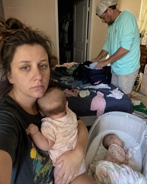 My Husband Left Me Alone with Our Six-Month-Old Twins While He Went on Vacation – When He Came Back, He Froze in the Doorway