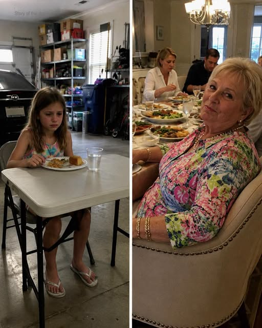 I Found My Daughter Eating Dinner in the Garage Because Grandma Said She ‘Didn’t Belong at the Table’ – My MIL Went Pale When She Realized What I’d Done