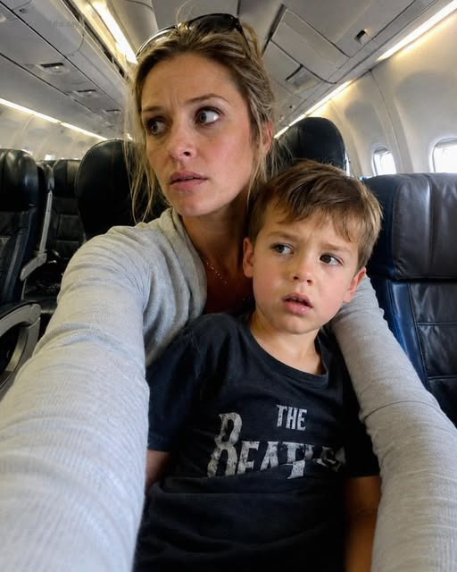 My Son and I Got on My Pilot Husband’s Flight to Surprise Him – Then He Said Something over the Speakers That Made Us Stop Smiling
