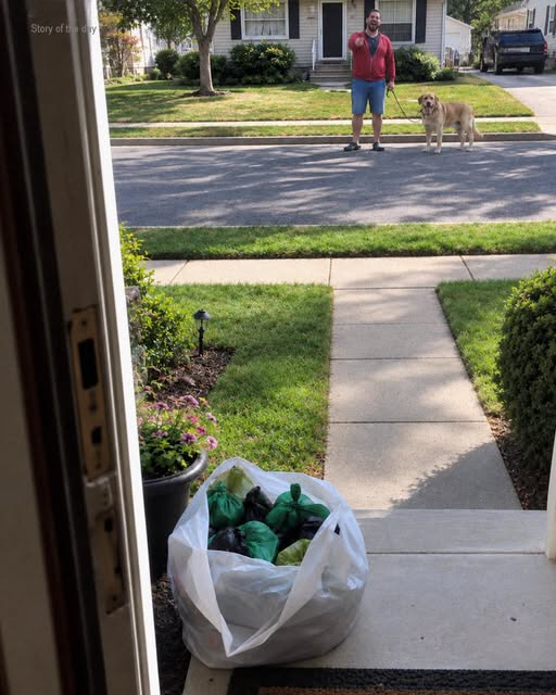 My Neighbor Kept Throwing His Dog’s Waste Into My Yard and Left a Bag on My Porch When I Asked Him to Stop – He Thought It Was Funny Until Karma Struck Where He Least Expected