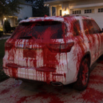 My Neighbor Dumped a Bucket of Paint over My Car at 2 AM – By Breakfast, Three Police Cars Were Outside Her House