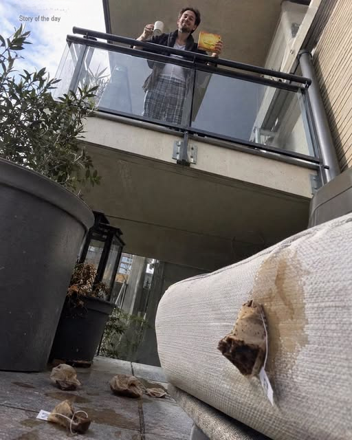 My Upstairs Neighbor Threw Used Tea Bags Onto My Balcony Twice a Day – So I Decided to Teach Him What It Means to Respect Someone Else’s Home
