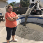 My Neighbor Filled My Pool With Concrete Because My Kids Were ‘Too Loud’ – She Never Expected What Happened Next