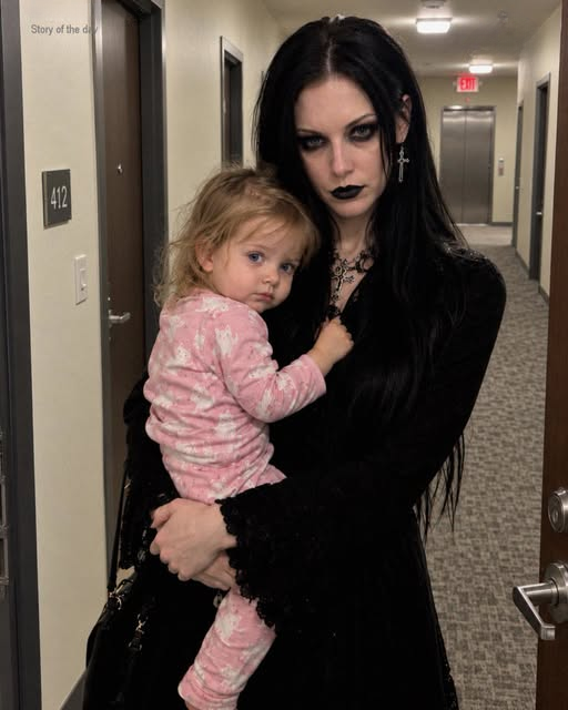 The Goth Woman Across the Hall Never Spoke to Anyone – Then One Night She Knocked on My Door Holding My Two-Year-Old Daughter and Said, ‘Your Husband Doesn’t Know I Saw Him’