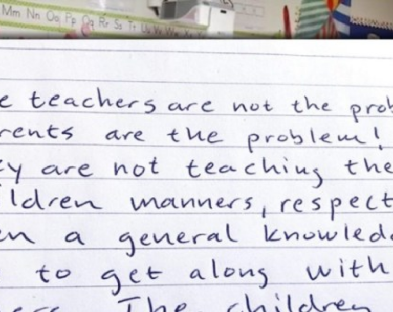 Retired teacher’s brutally honest words on parents criticizing the system has many people applauding: Do you think she’s right?