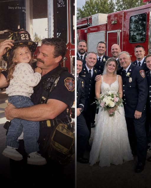 11 Firefighters Walked Into a Wedding and the Bride Collapsed in Tears – Only Her Family Understood Why