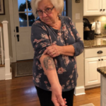 78-Year-Old Woman Returned from a Church Retreat with a Little Girl’s Face Tattooed on Her – She Refused to Explain Who It Was